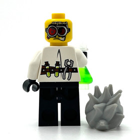 Crazy Scientist Monster Fighters Lego Minifigure 9466