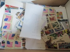 Mint NH US Discount Philatelic Postage Lot W/Face Value 520.00 Under 50