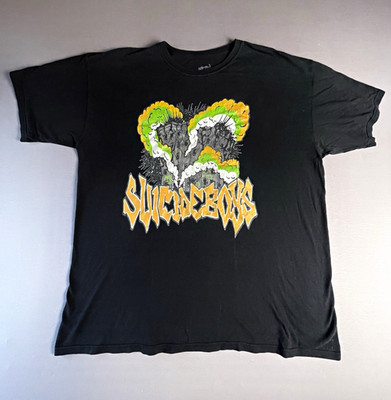 Suicideboys G59 Kurzarm T-Shirt $ Grafiti Building Explosion Shirt Band Merch