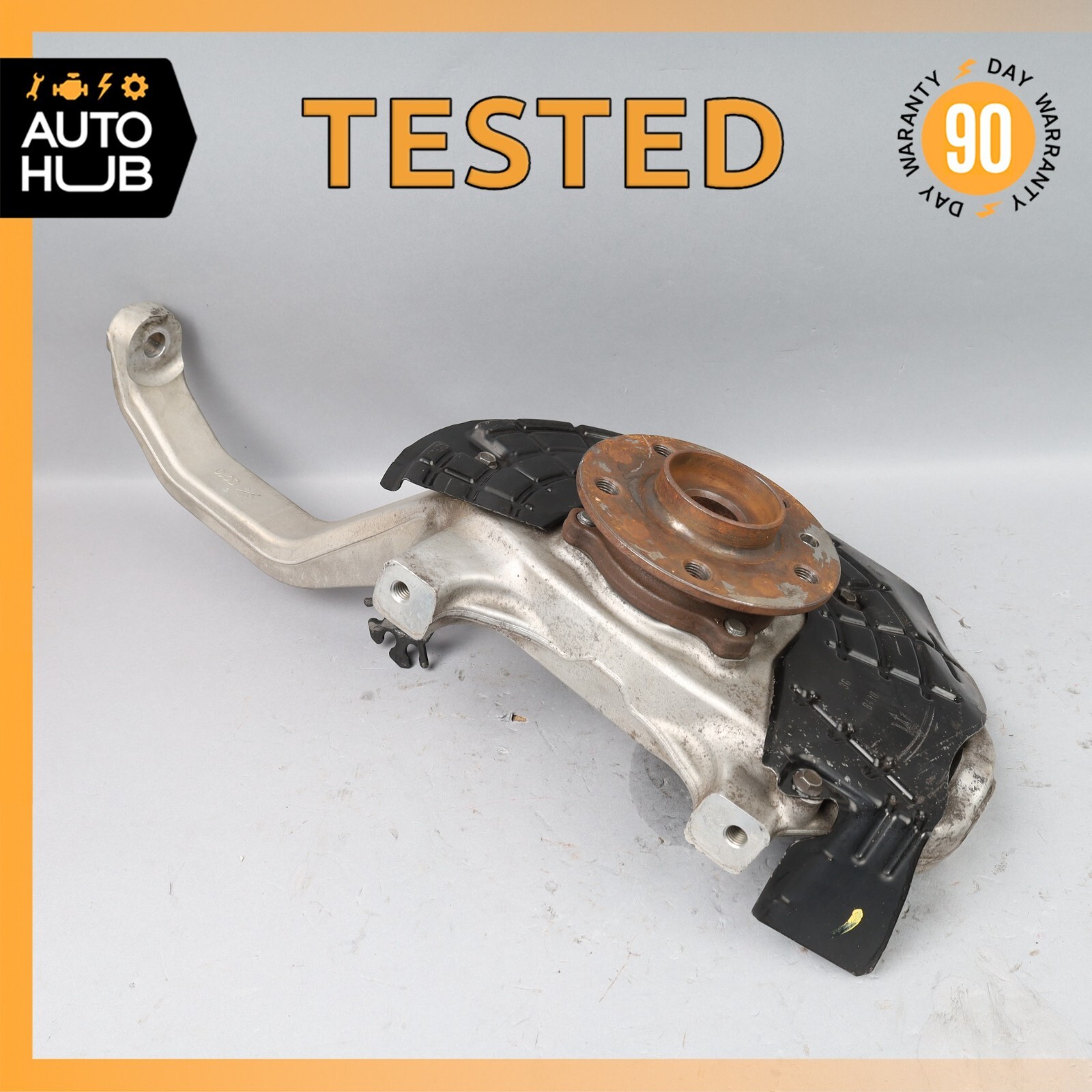 14-16 Maserati Quattroporte M156 GTS Front Left Driver Side Knuckle Spindle OEM