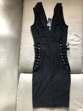 Fashion Nova Dreamlover Black Dress Medium