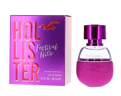 Festival Nite by Hollister California Perfume for Her EDP 1oz/ 30ml