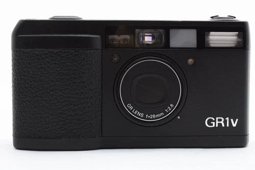 [MINT] LCD Works Ricoh GR1V Black 35mm Point Shoot Film Camera From JAPAN
