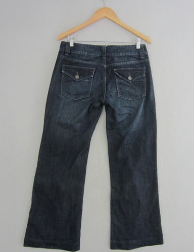 Jag Jeans Jeans Womens 11 Blue Denim Mid Rise Easy Fit Wide Leg Stretch Pockets - Picture 5 of 16