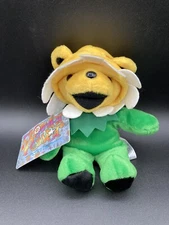 Grateful Dead Vintage Flower Power Beanie Bear By Liquid Blue (Rare) NWT
