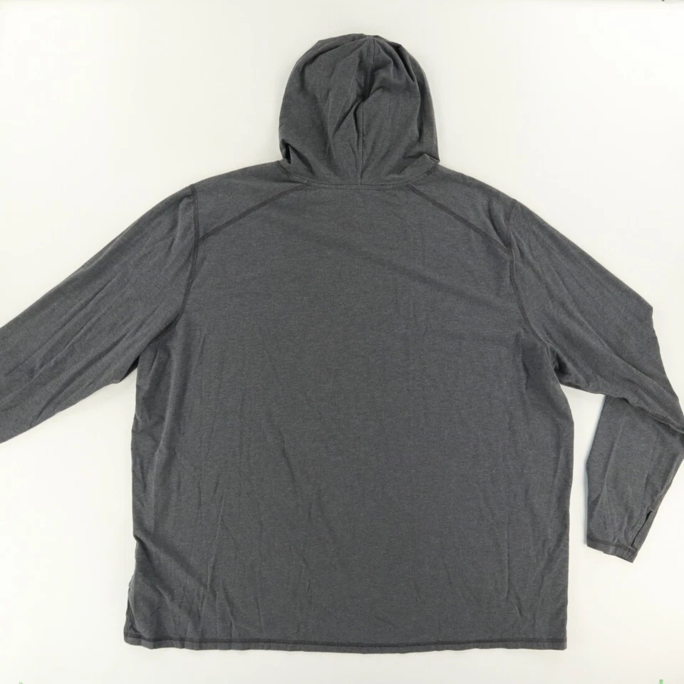 Camisa Tasc Bamboo Performance sudadera con capucha elástica carbón para hombre 5XB Foto 4 de 4