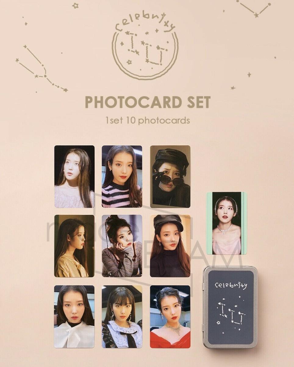 IU Celebrity Photo card Set Official (Limited Edition) | eBay