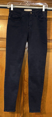 Women s Z1975 Denim Zara Basic Dept Black Jeans USA Size 4
