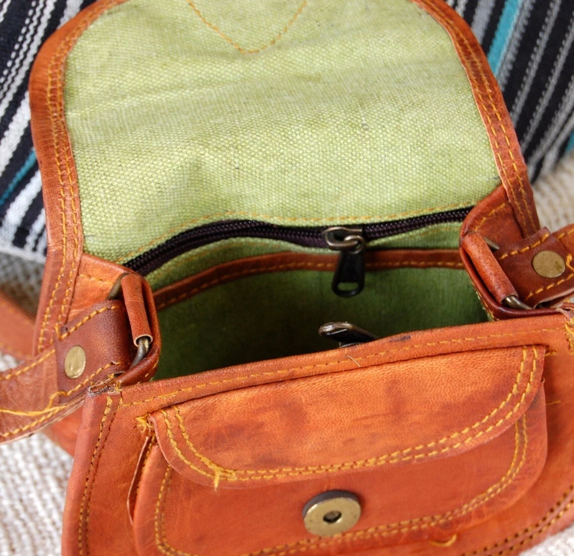 COACH Borsa in vera pelle tracolla tote borsetta donna borsetta tracolla vintage