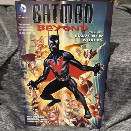 BATMAN BEYOND VOL. 1: BRAVE NEW WORLDS By Dan Jurgens & Bernard Chang **Mint**