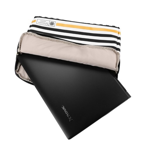 VanGoddy Stripe Tablet Sleeve Case Zip Bag For 13.1" Samsung Galaxy Tab S10 FE+ - Picture 10 of 27
