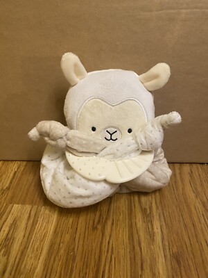 NWOT Lulyboo Lovey Baby Sleep Soother Musical Vibrating Llama Security Blanket
