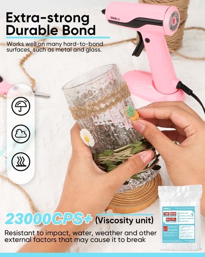SHALL Hot Melt Glue Gun Stick Mini Clear White DIY Art Craft Wholesale - Picture 18 of 35
