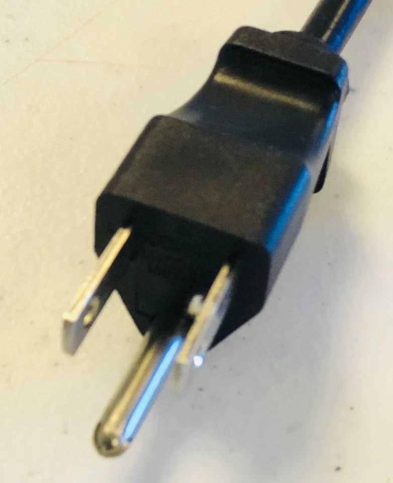 Left Angle C13 10 foot Power Cord for PC, 5-15P to C-13 Right Angle, 18AWG - Image 4 of 4