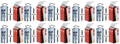 40+5 40/5 uF MFD 370-440V AC High Quality Motor Dual Run Capacitor CBB65-R (10x)