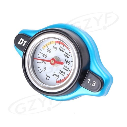 1.3 Bar Radiator Cover Cap w/Thermometer Water Temperature Meter fit Hyundai Kia - Picture 4 of 10