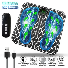 NEW 2025 EMS Foot Massager Neuropathy Feet for Circulation&Pain Relief 39 Gears