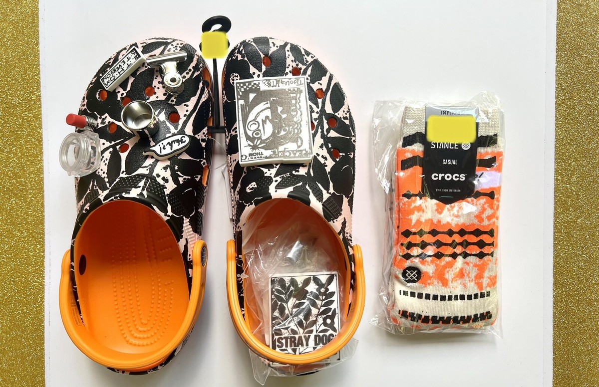 CROCS THE STANCE X B. THOM Stance X B. Thom X Crocs Classic Clog Size US 9 MENS 11  main image 4