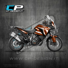 Kit Grafiche Ktm 1290 Super Adventure 2017 2018 2019 2020  Sticker Decal Oange