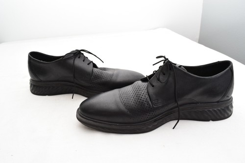 Scarpe derby ECCO ST.1 ibride da uomo in pelle nere US 9 EU 43 casual nere - Foto 6 di 9