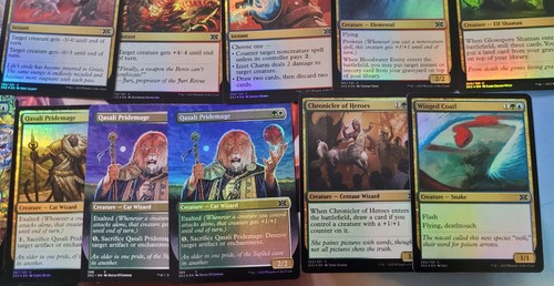 30x LÁMINA MULTICOLOR Commons & Uncommons Double Masters 2022 2X2 COMO NUEVA MTG EDH - Imagen 7 de 7