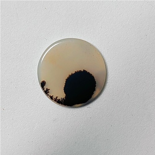 Escénico ágata dendrítica cabujón natural piedras preciosas sueltas joyería 5 quilates ME-11370 - Imagen 2 de 2