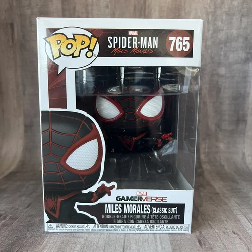 Funko Pop! Vinyl Marvel Miles Morales Classic Suit #765 Bobblehead GamerVerse