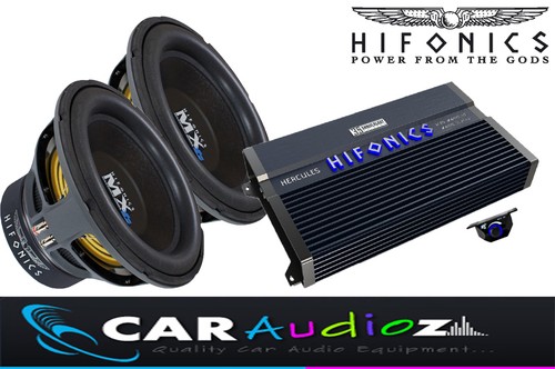 HIFONICS MASSIVE BASS PACKAGE DOUBLE 12 
