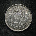 1937 Canada Fifty Cent .800 Silver Coin Xf (cn13363)