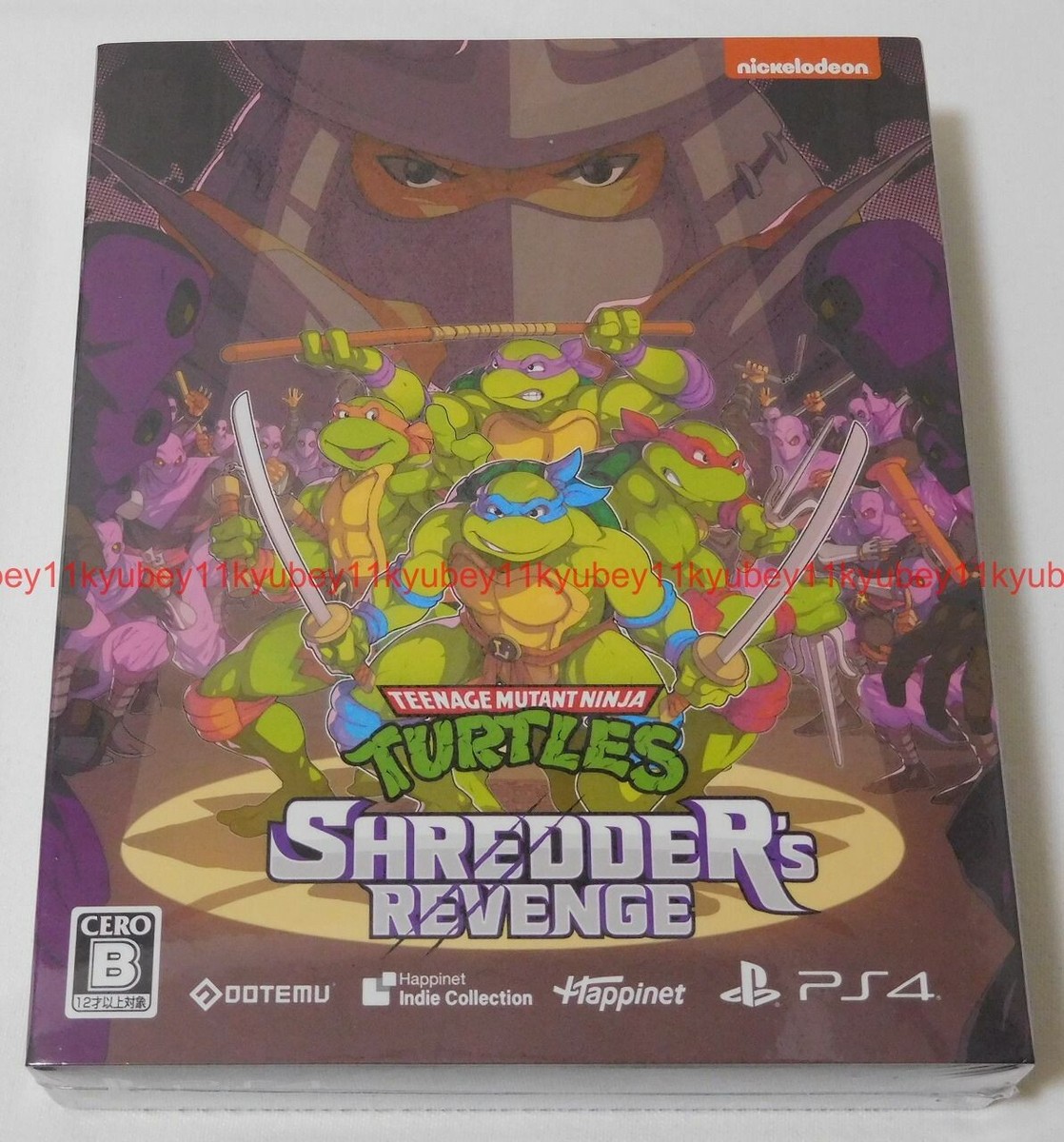 TURTLE  CD-R CD DVD 4組 5枚 New PS4 Teenage Mutant Ninja Turtles Shredder's Revenge Special