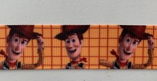 Woody Hat Disney Inspired Grosgrain ribbon BTY 7/8" Brown Toy Story