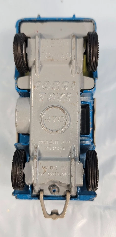 Corgi 470 Forward Control Blue JEEP FC-150 Diecast - Image 4 of 4