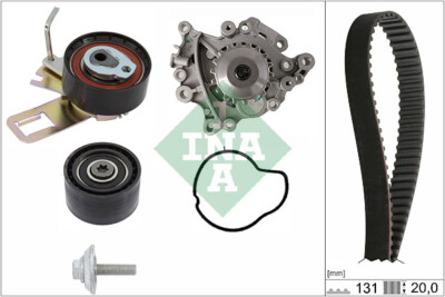 530 0760 30 INA Wasserpumpe + Zahnriemensatz für CITROËN,DS,FORD,OPEL,PEUGEOT,TO
