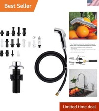 Single-Hole Deck Mount Kitchen Sprayer - Premium Quality with Extra Adapters