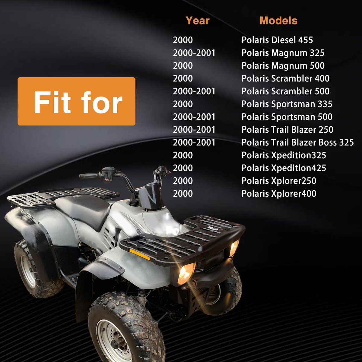 All Balls Racing 00-02 Polaris Xplorer 250 4x4 U-Joint - Front Axle In Ref 1 - Foto 3