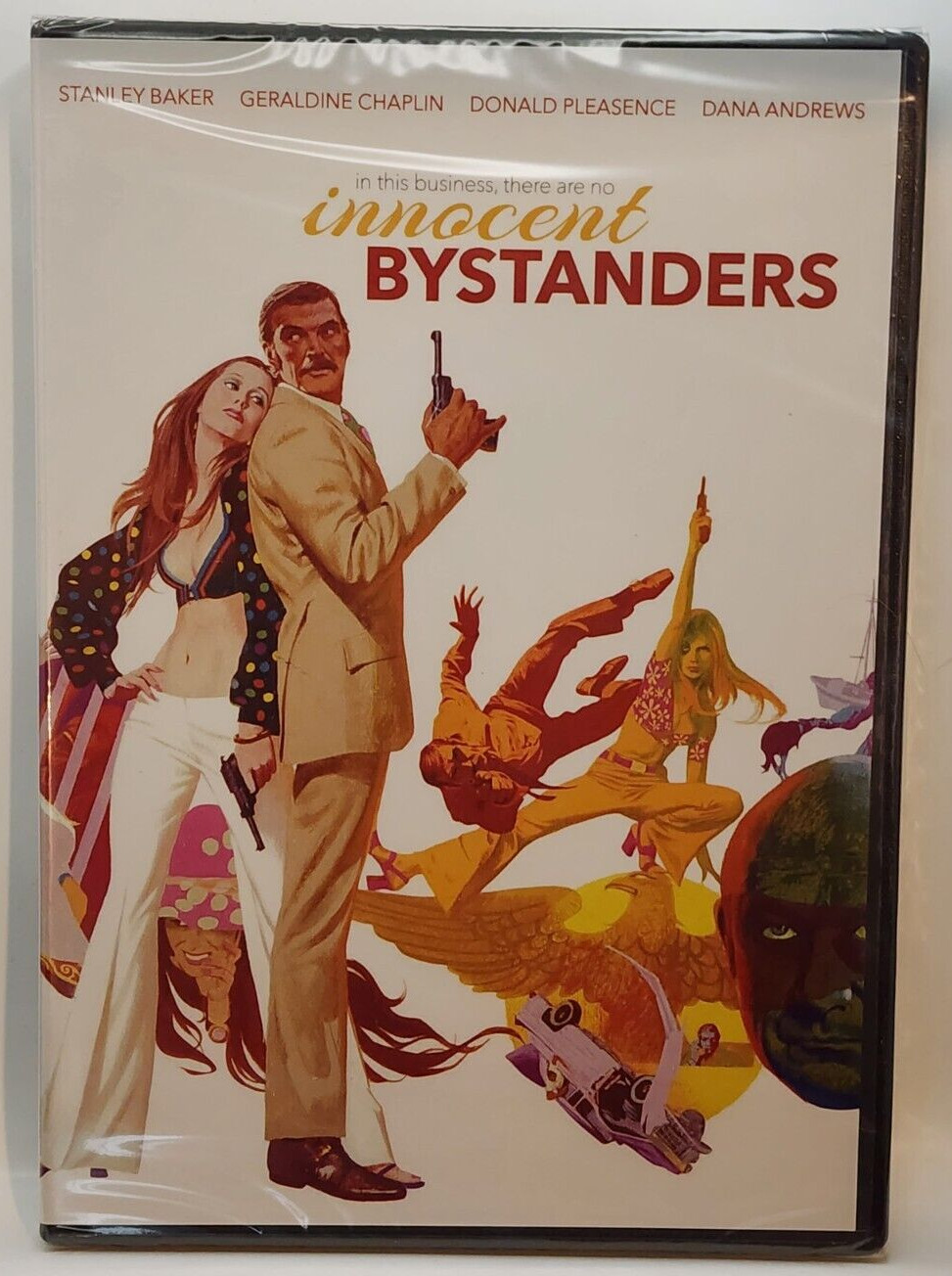 Innocent Bystanders (DVD, 1972, OOP) Stanley Baker, Geraldine Chaplin