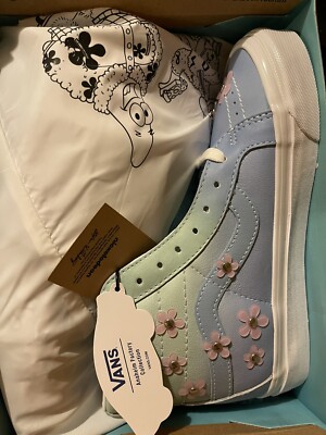 Vans SpongeBob Sandy Liang Sk8-Hi 38 DX Sandy Cheeks New Sz 5 Men/6.5 Women