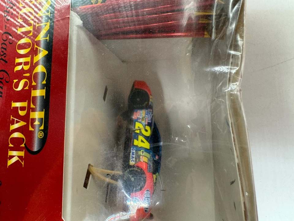 VTG 1996 Pinnacle Racers Choice NASCAR Racing Cards + Die Cast Car ! VHTF (LBC4) - Image 3 of 4