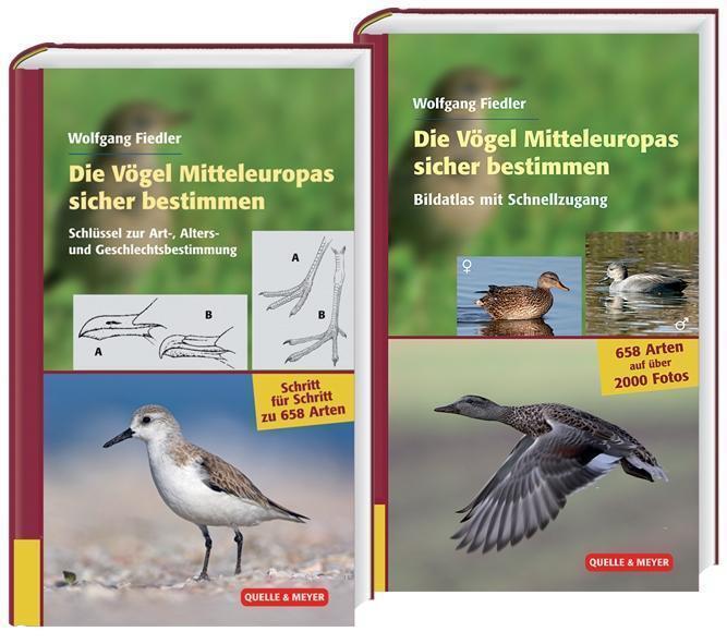 Thumbnail - Die Vögel Europas Sicher Bestimmen Wolfgang Fiedler Buch Komplett-set