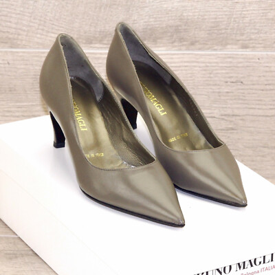 * NIB * $425 BRUNO MAGLI Neiman Marcus 6 Medium Taupe * add $15 new Trees