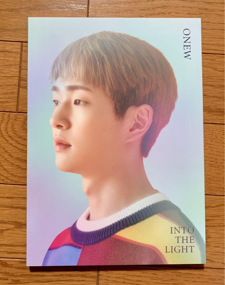 Shinee Into The Light Photobook Photo Book Onew | eBay