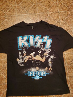 KISS 2012年製　バンドツアーTシャツ　　M Kiss 2012 Tour Shirt (xl) | eBay