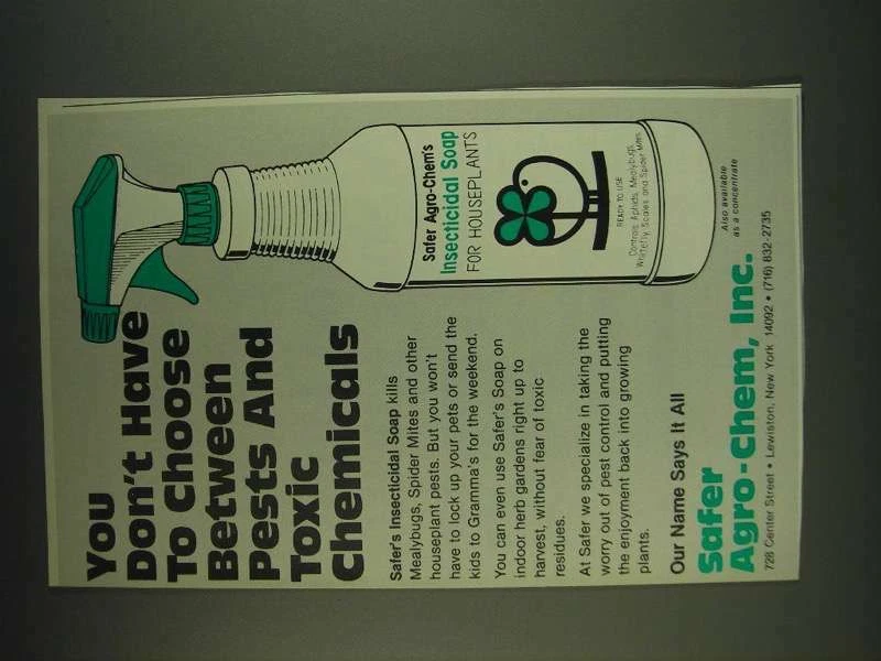 Safer insecticidal sale soap