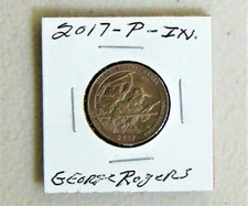 2017 P George Rogers Clark National Park Quarter Indiana