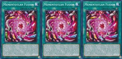 3x Mementotlan Fusion | LEDE-EN063 | Common | 1st Ed | NM | YuGiOh