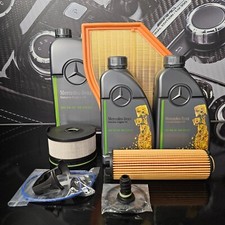 Genuine Mercedes-Benz C118 CLA M654 Oil / AIR & Fuel Filter & Engine Oil ZSER35