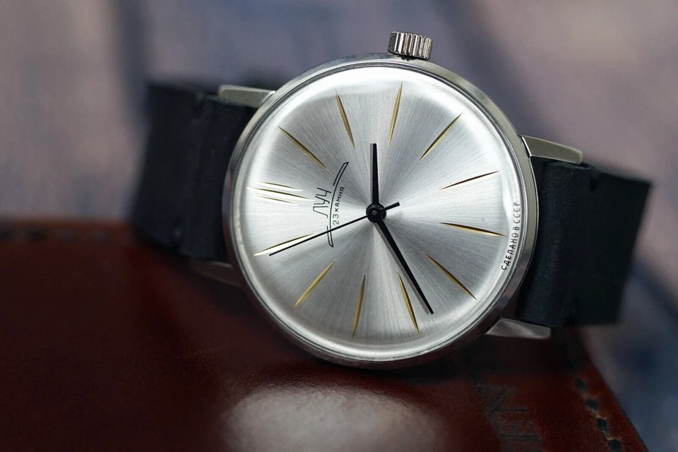 POLJOT De Luxe LUCH Men's Mechanical Watch Luxury Ultra SLIM - Image 4 of 4