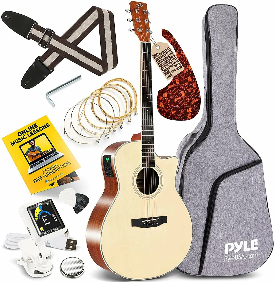 Pyle acoustic clearance electric guitar