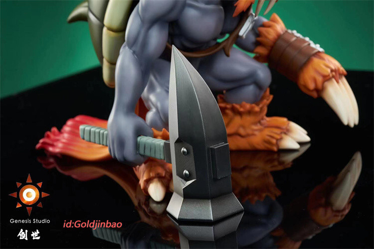 Genesis Studio Digimon Zudomon Resin Model In Stock H21cm