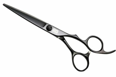 Profi Haarschneideschere Friseurschere Nikko Titan Schwarz Schere